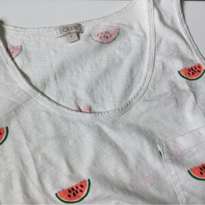 J Crew Watermelon Tank Top Size Small